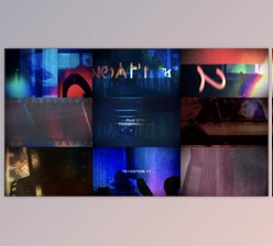 Download Videohive Old Film Strip Transitions Pack (40178382) - AE Project