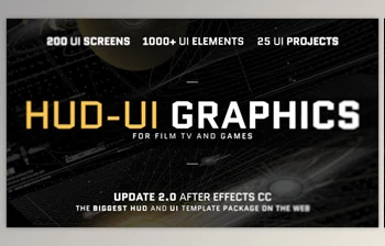 Download HUD - UI <span class='badge badge-warning'>Graphics</span> for FILM, TV and GAMES (<span class='badge badge-warning'>Videohive</span> 19580362) - AE Project