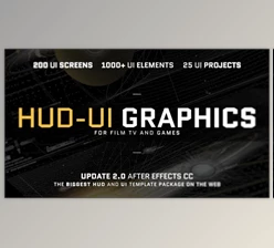 Download HUD - UI Graphics for FILM, TV and GAMES (Videohive 19580362) - AE Project