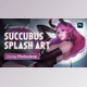 Download Drawing A Succubus Splash Art Using Photoshop By CGlas
