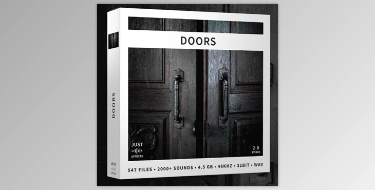 Download Just Sound Effects Doors WAV-ViP
