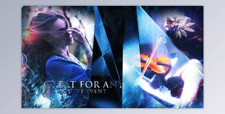 Download Videohive Ice Crystals Slideshow 41078245