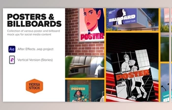Download Various Poster & Billboard <span class='badge badge-warning'>Mockups</span> Stories (<span class='badge badge-warning'>VideoHive</span> 39963700) - AE <span class='badge badge-warning'>Project</span>