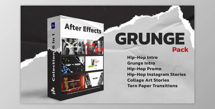 Download Grunge Pack (Videohive 42494058) - AE Project