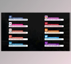 Download Social Media Lower Thirds (Videohive 42729340)