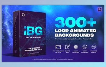 Download iBG | <span class='badge badge-warning'>300</span>+ Loop Backgrounds for Premiere Pro (<span class='badge badge-warning'>Videohive</span> 35904445)