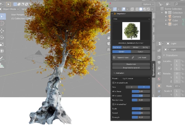 Tree Vegetation