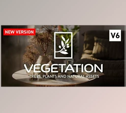 Blender - Download Tree Vegetation – Tree And Plant Animation Library Addon v6 Pro