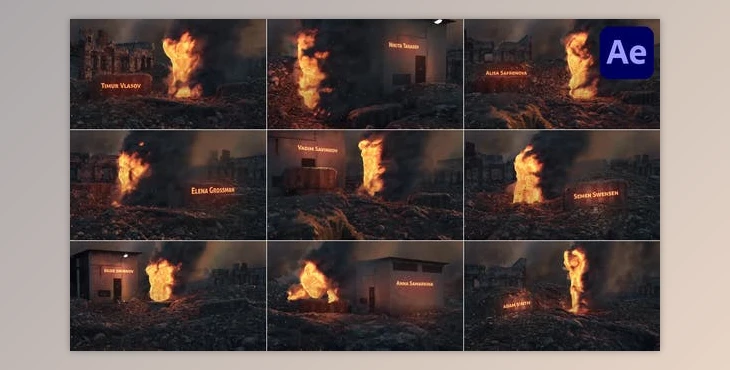 Download Revolution Titles for After Effects (Videohive 43552590) - AE Project