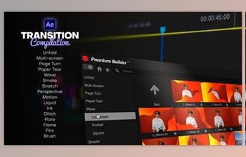 Download Transitions Compilation for After <span class='badge badge-warning'>Effects</span> (Videohive 44148070) - AE Project
