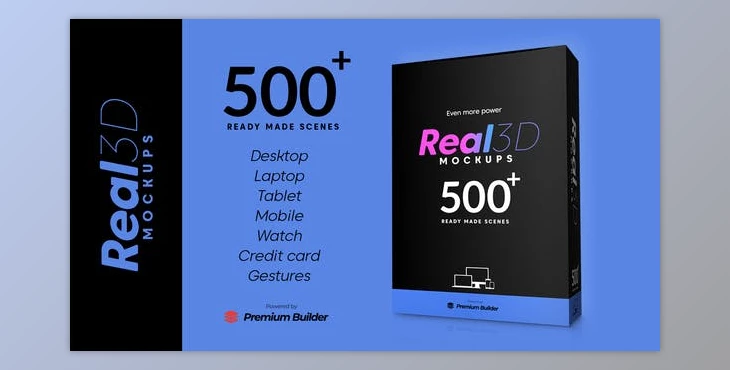 Download Real 3D Mockups (Videohive 42143044) - AE Project