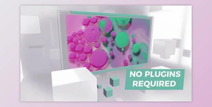 Download Slideshow 3D Screen White (Videohive 45753437) - AE Project