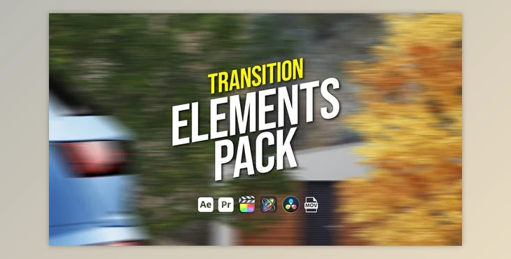 Download Transition Elements Pack (Videohive 45395125) - AE Project