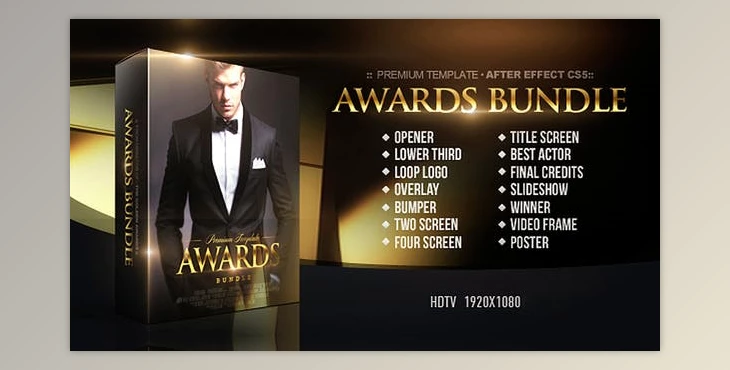 Download Awards Bundle (Videohive 22481690) - AE Project