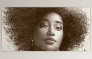 Download Portrait <span class='badge badge-warning'>Drawing</span> in Charcoal by Ashish Kumar Patel