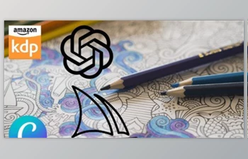 Download AI Creations Coloring Books With Midjourney, ChatGPT & Canva