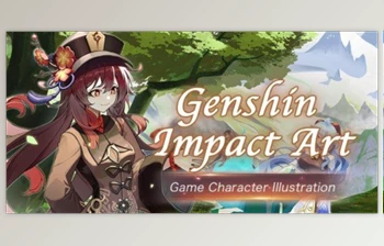 Download Wingfox – Genshin Impact Art-Game <span class='badge badge-warning'>Character</span> Illustration