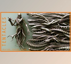 Download Artstation – TENTACLES – 40+ in ZBrush brushes and OBJs
