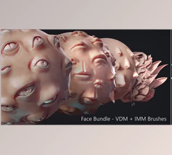 Download Artstation – Zbrush – Face IMM + VDM Bundle
