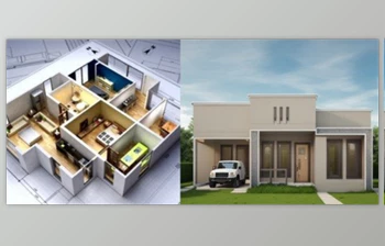 Download Sketch Up Pro <span class='badge badge-warning'>3D</span> Bungalow From Beginning To Advance Level