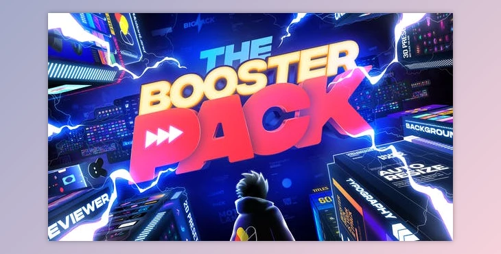 Download Booster Pack – Best Motion Graphics Pack V1 (Videohive 46760817) - AE Project