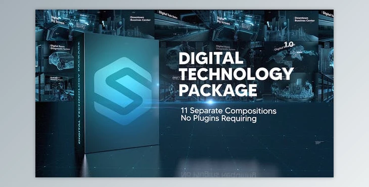 Download Digital Technology Package (Videohive 30363209) - AE Project