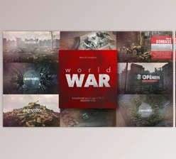 Download World War Broadcast Package vol.3 (Videohive 21849050) - AE Project