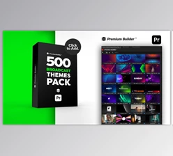 Download Broadcast Themes Pack for Premiere Pro (Videohive 47762661) - AE Project