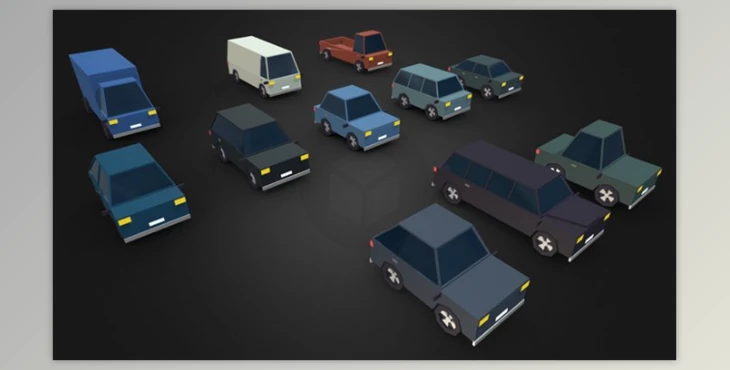 Download 3D Models Bundle 2 Vehicles