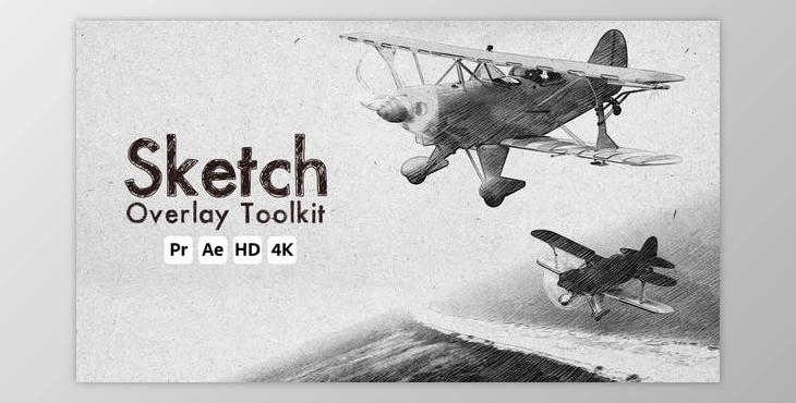 Download Sketch Overlay Toolkit (Videohive 49253575) - AE Project