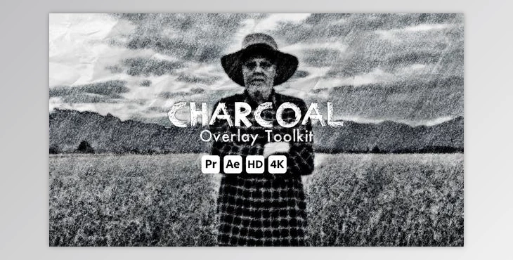 Download Charcoal Overlay Toolkit (Videohive 49387103) - AE Project