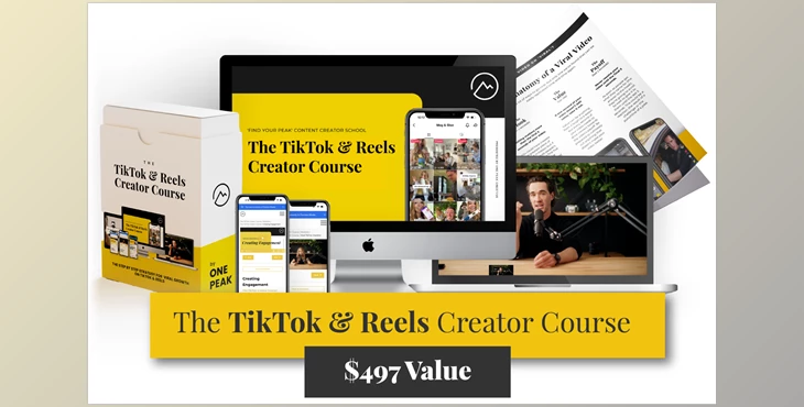 Download One Peak Creative Agency – The Tiktok and Reels Creator Course