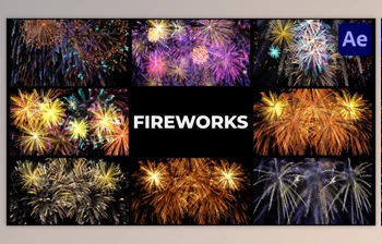 Download Fireworks for After <span class='badge badge-warning'>Effects</span> (Videohive 49741318) - AE Project