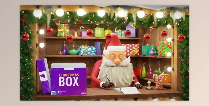 Download Santa – Christmas Magic 9 (Videohive 49228034) - AE Project