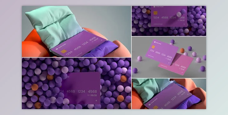 Download Credit Card Mockup (Videohive 50209576) - AE Project