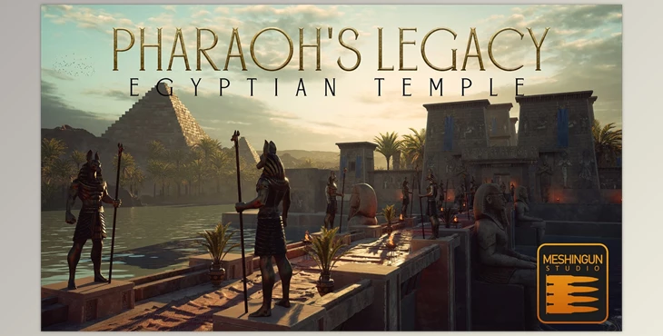 Download Unreal Engine - Pharaoh's Legacy: Egyptian Temple Megapack v5.3