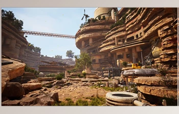 Download Unreal Engine - Science Fiction Valley Town