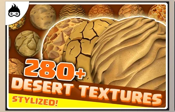 Download Unity asset - 280+ Stylized Desert & Beach Textures – Sand, <span class='badge badge-warning'>Cracked</span> Sand, Water & More v1.1.0