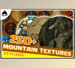 Download Unity Asset - 250+ Stylized Mountain & Cave Textures – Cliff, Rock, Crystal, Gravel & More v1.1.0