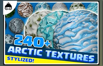 Download Unity Asset - 240+ Stylized Arctic Textures – Snow, Ice & More <span class='badge badge-warning'>v1.1.0</span>