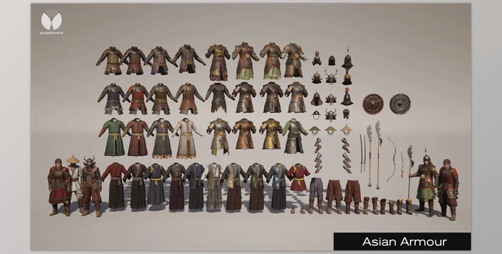 Download Unreal engine - Asian Armour v5.3