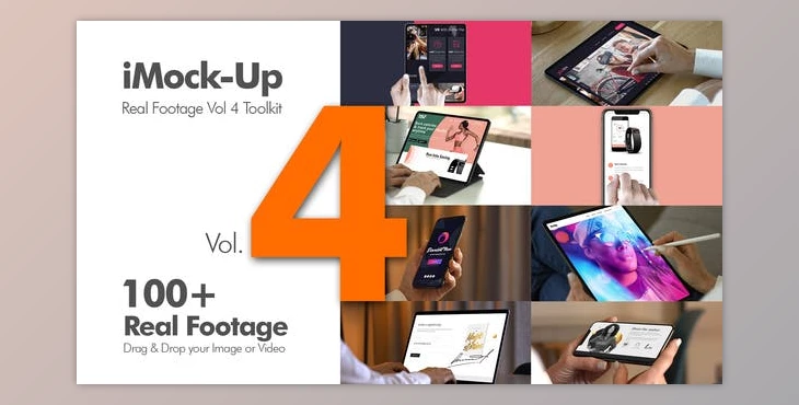Download iMock-Up Real Footage Vol 4 Toolkit (Videohive 23247143) - AE Project
