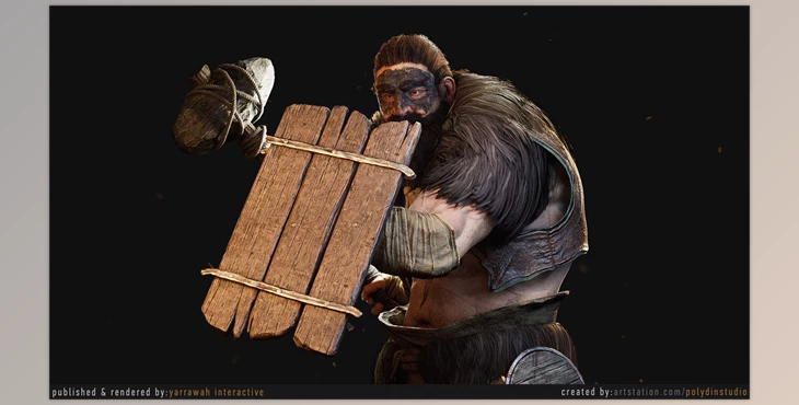 Download Unreal Engine - Fantasy Giant's - Modular Male with Randomization (Engine version 4.25- 4.27- 5.1)