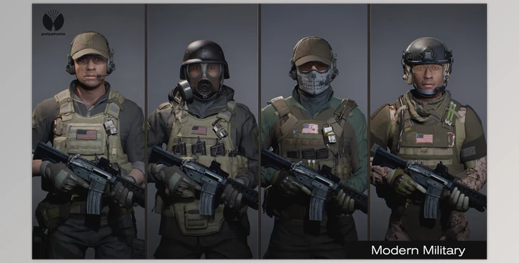 Download Unreal Engine - ModernMilitary Bundle (Engine version 4.26- 4.27, 5.0 -5.2)