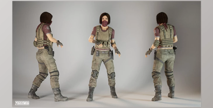 Download Unreal Engine - Characters Survival NPC - Sarah "Sal" Jacobs (Engine version 4.22-4.27, 5.0-5.2)