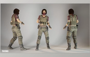 Download Unreal Engine - Characters Survival NPC - Sarah "Sal" Jacobs (Engine <span class='badge badge-warning'>version</span> 4.22-4.27, 5.0-5.2)