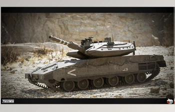 Download Unreal Engine -  Blueprints Merkava Mk. <span class='badge badge-warning'>4</span> - Advanced Tank Blueprint (Engine version 4.25-4.27, 5.0-5.2)