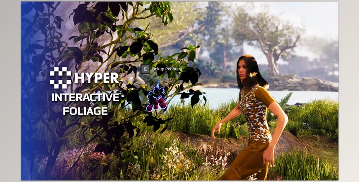 Download Unreal Engine - Blueprints Hyper Interactive Foliage v2 v5.1