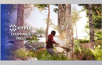 Download Unreal Engine - Blueprints Hyper Choppable Trees <span class='badge badge-warning'>V2</span> v5.1