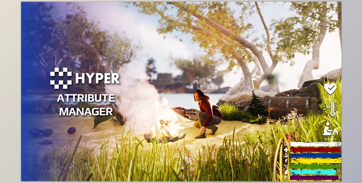 Download Unreal Engine - Blueprints Hyper Attribute Manager v2 (Engine version 5.0-5.2)